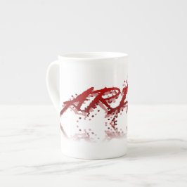 Caneca De Porcelana Reflexão de Série