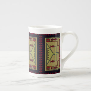 Caneca De Porcelana Retro Sudoeste