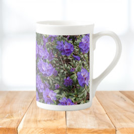 Caneca De Porcelana Rhododendron Blooms Floral