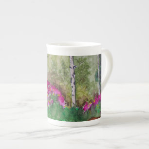Caneca De Porcelana Ribeiros de Kim do artista do copo da porcelana da