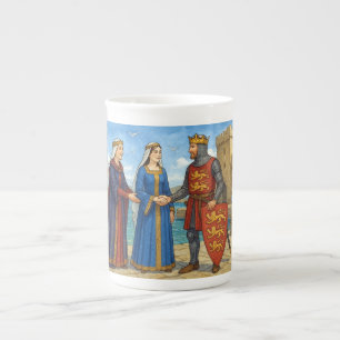 Caneca De Porcelana Richard, o coração-lionário e a Berengária de Nava