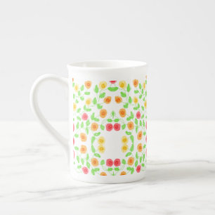 Caneca De Porcelana Rico Flor China Mug