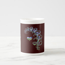 Caneca De Porcelana Ritmo do coração