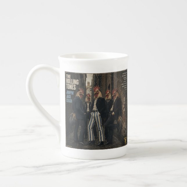 Caneca De Porcelana Rolling Tones: uma Paródia (Esquerda)