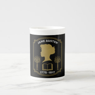Caneca De Porcelana Romancista inglesa Jane Austen