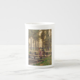 Caneca De Porcelana Romântica (por Edmund Blair Leighton)