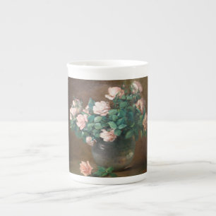 Caneca De Porcelana Rosas Vintage Charles Ethan Porter