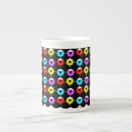 Caneca De Porcelana Rosquinhas Doughnut