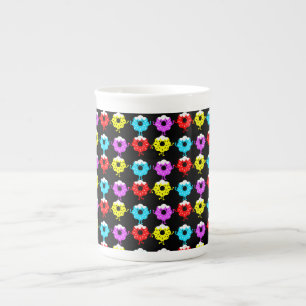 Caneca De Porcelana Rosquinhas Doughnut