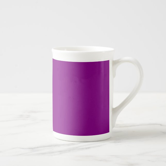 Caneca De Porcelana Roxo (Direita)