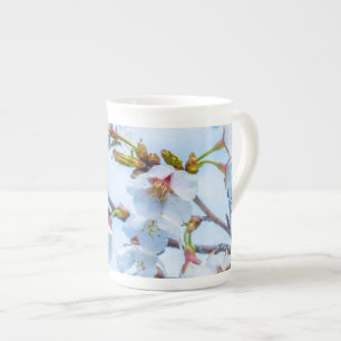 Caneca De Porcelana Sakura - Flor de Cereja Japonês