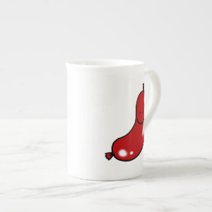 Caneca De Porcelana Salsicha bonito