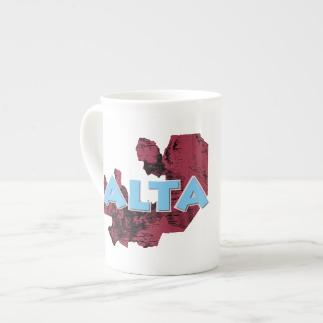 Caneca De Porcelana Salta (Frente Esquerda)