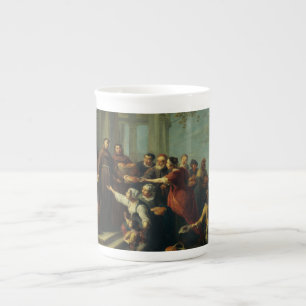 Caneca De Porcelana Santo António de Pádua por Willem van Herp