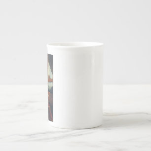 Caneca De Porcelana Santo Cecilia por Simon Vouet