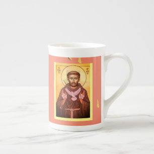 Caneca De Porcelana Santo Francis de Assisi
