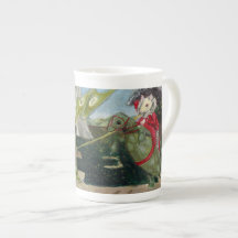 Santo George Mouse Tea Cup