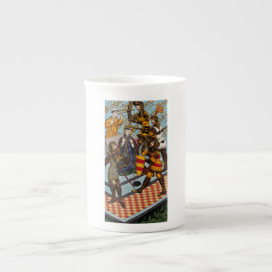 Caneca De Porcelana Santo Tomás de Cantuária O Arcebispo Corajoso