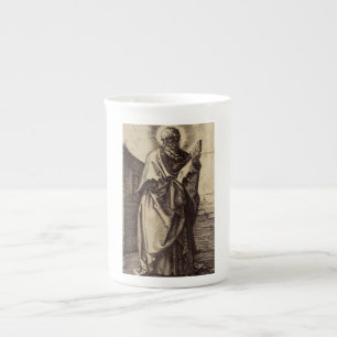 Caneca De Porcelana São Paulo Apóstolo Mestre das Nações Arte