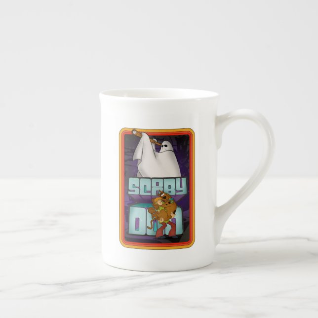 Caneca De Porcelana Scooby-Doo | Fantasma à procura de Shaggy & Scooby (Direita)