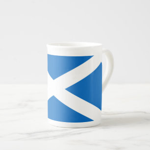 Caneca De Porcelana Scottish Cross Scotland Colors