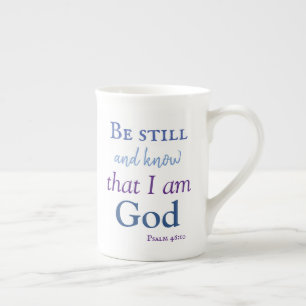 Caneca De Porcelana Sei que sou Deus