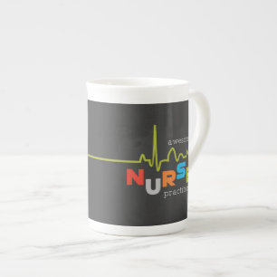 Caneca De Porcelana Semana nacional do médico da enfermeira