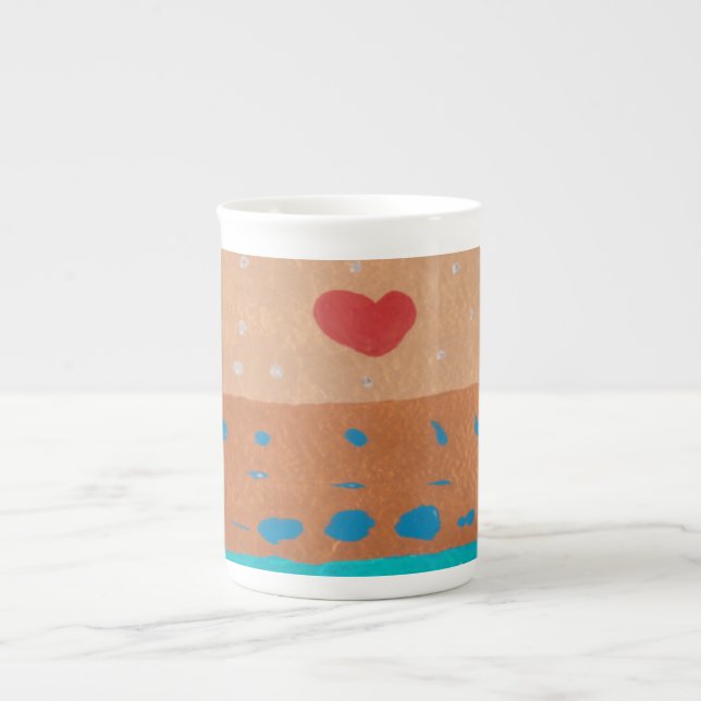Caneca De Porcelana Sementes de Mug Especiais de Amor (Frente)