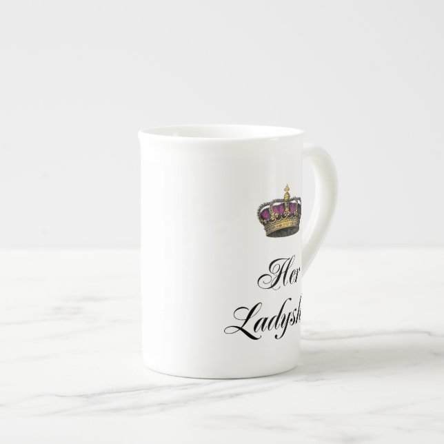 Caneca De Porcelana Seu Ladyship (Frente Esquerda)