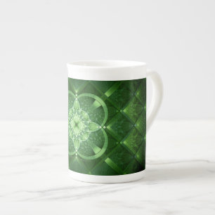 Caneca De Porcelana SlipperyJoe's Dia de São Patrício brilhante quatro