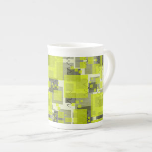 Caneca De Porcelana SlipperyJoe's Dia de São Patrício dominando brigh