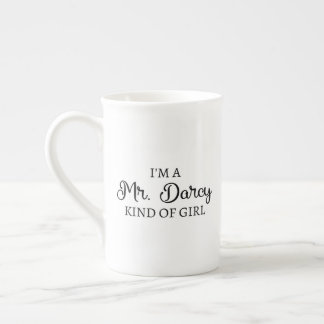 Caneca De Porcelana Sou o Sr. Darcy tipo de garota que sou