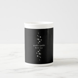 Caneca De Porcelana Sparkle Sparkle Little Star Black Starlight