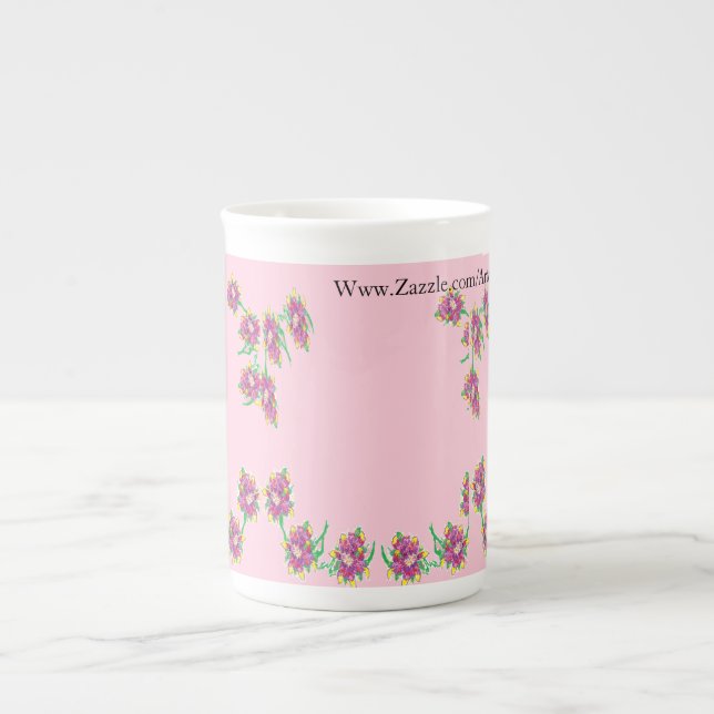 Caneca De Porcelana Specialty Mug/ Asiatic Lilly Bone China (Frente)