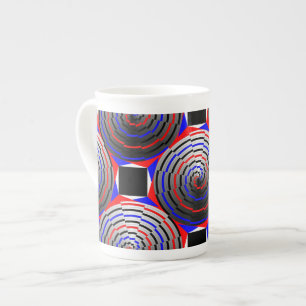 Caneca De Porcelana Spiral Cone por Kenneth Yoncich