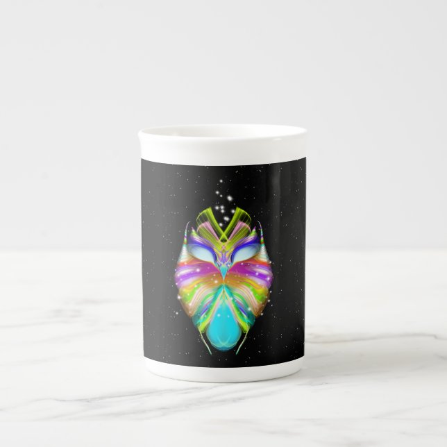 Caneca De Porcelana Starlight Oracle Owl (Frente)