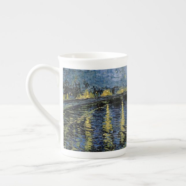 Caneca De Porcelana Starry Night Vincent van Gogh (Esquerda)