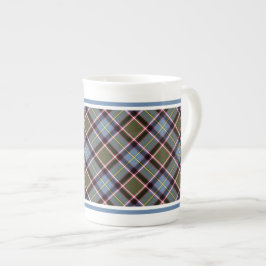 Caneca De Porcelana Stirling Scotland District Tartan