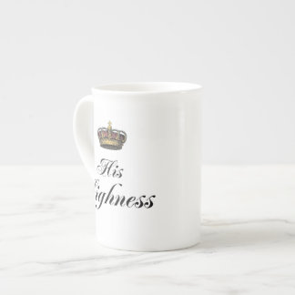 Caneca De Porcelana Sua alteza (a parte do seu e de dela se ajustou)