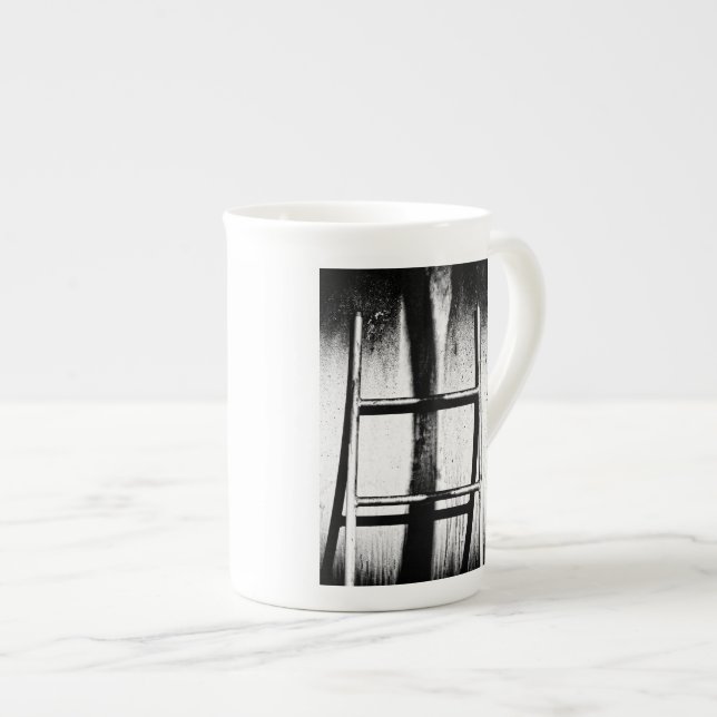 Caneca De Porcelana subir através (Frente Esquerda)