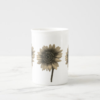 Caneca De Porcelana Sunflower Live, Ria, Amor