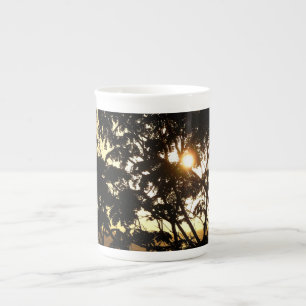 Caneca De Porcelana Sunset Through Tres I Fotografia Tropical