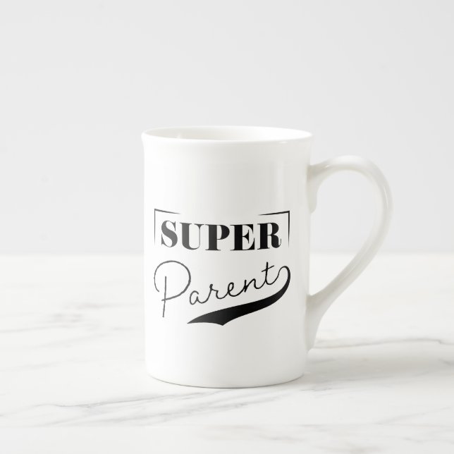 Caneca De Porcelana Super Pai (Direita)