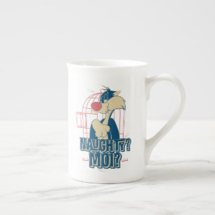 Caneca De Porcelana SYLVESTER™ - Naughty? Moi?