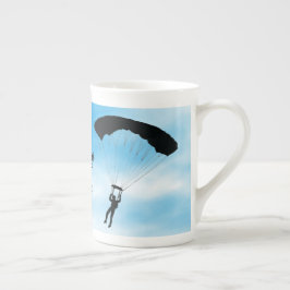 Caneca De Porcelana Taça de Design para Paraquedistas de Skydiving