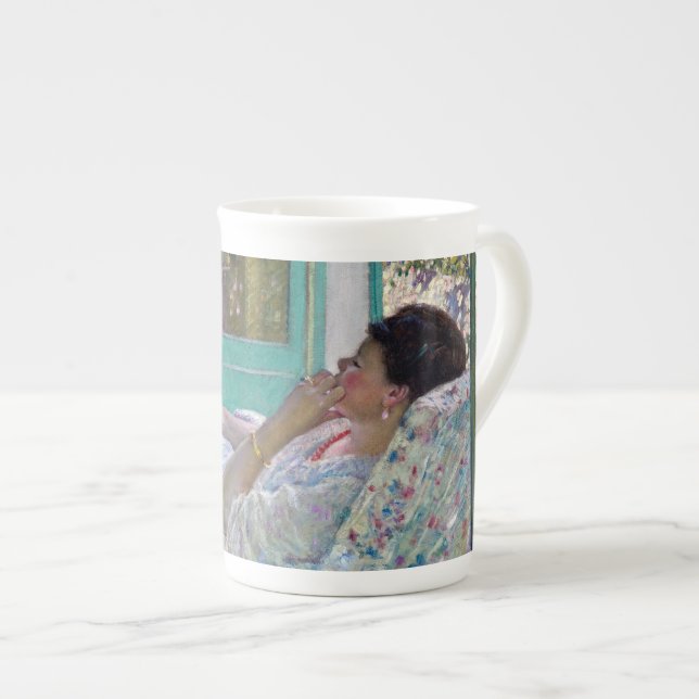 Caneca De Porcelana Tarde - Sala Amarela 1910 (Frente Esquerda)