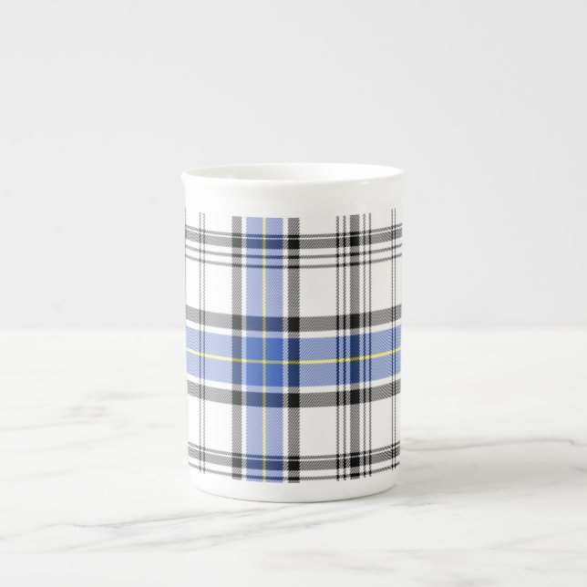 Caneca De Porcelana Tartan do Scottish de Hannay (Frente)