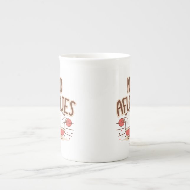 Caneca De Porcelana Taza Jumbo│No aflojes (Frente)