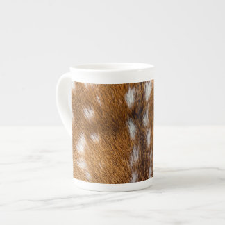 Caneca De Porcelana Textura de pele de veado