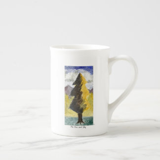 Caneca De Porcelana The Tree and Sky